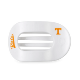 Go Vols! Large Flat Round Hair Clip