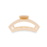 Open Almond Beige Small Claw Hair Clip