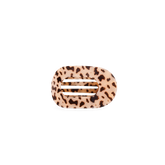 Blonde Tortoise Tiny Flat Round Clip