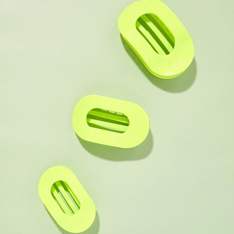 Summer Brights Small Flat Round Hair Clip