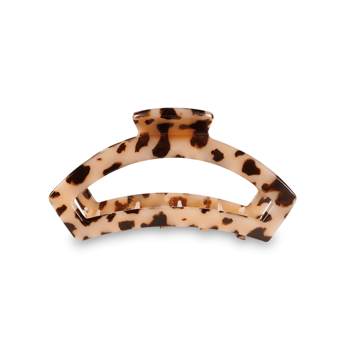 Open Blonde Tortoise Medium Claw Hair Clip