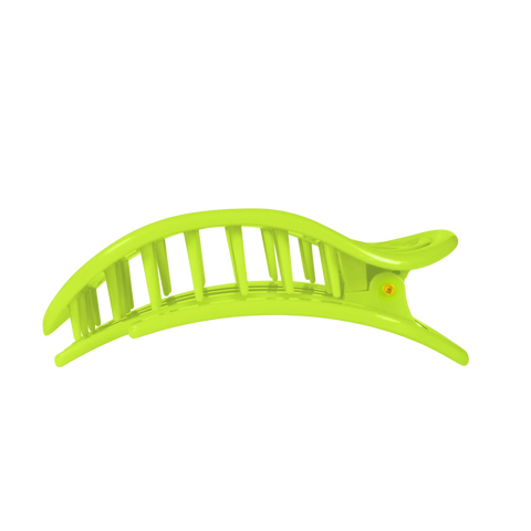 Palm Glow Large Flat Round Hair Clip