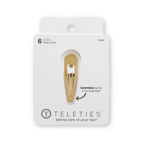 Gold Snap Clip (6Ct)