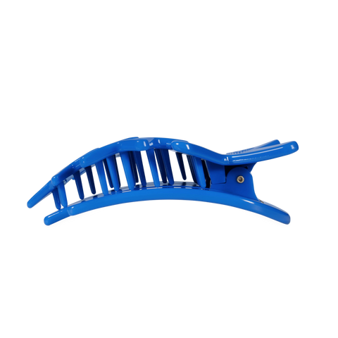 Blue Shooting Star Large Flat Hair Clip