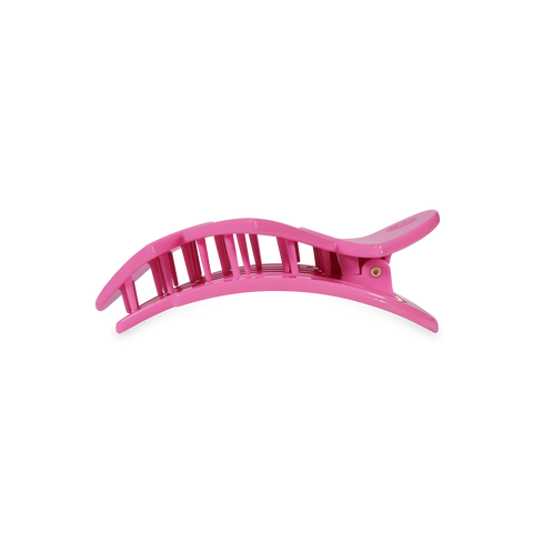 Pink Heart to Heart Small Flat Hair Clip