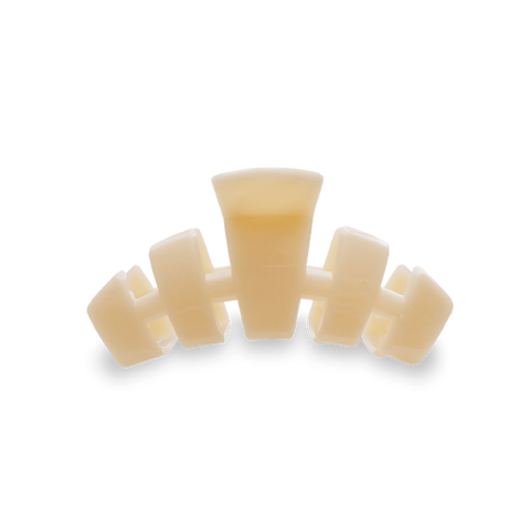 Classic Almond Beige Small Claw Clip