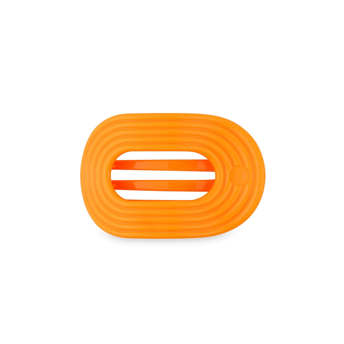 Day Rave Small Flat Round Hair Clip