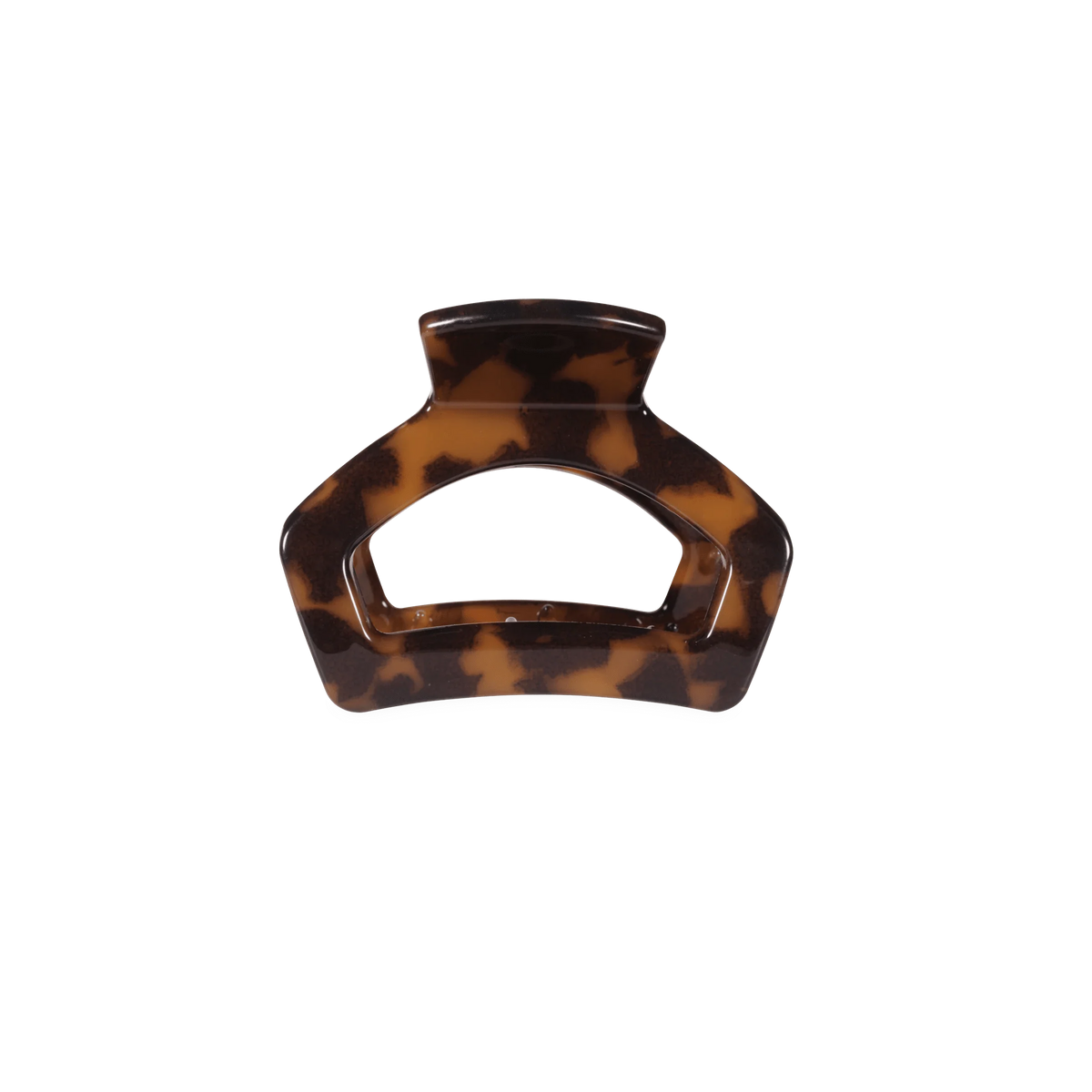 Open Tortoise Petite Hair Clip
