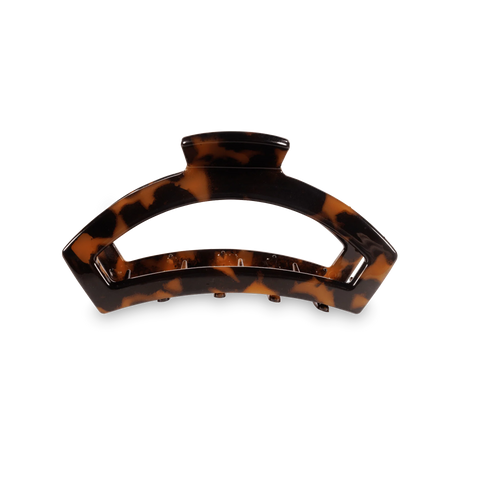 Open Tortoise Small Claw Hair Clip