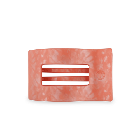 Dreamsicle Medium Flat Rectangle Hair Clip