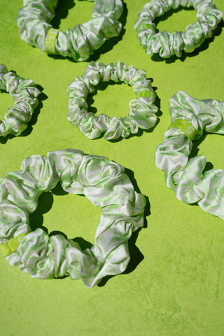 Lost My Marbles Large Silk Scrunchies