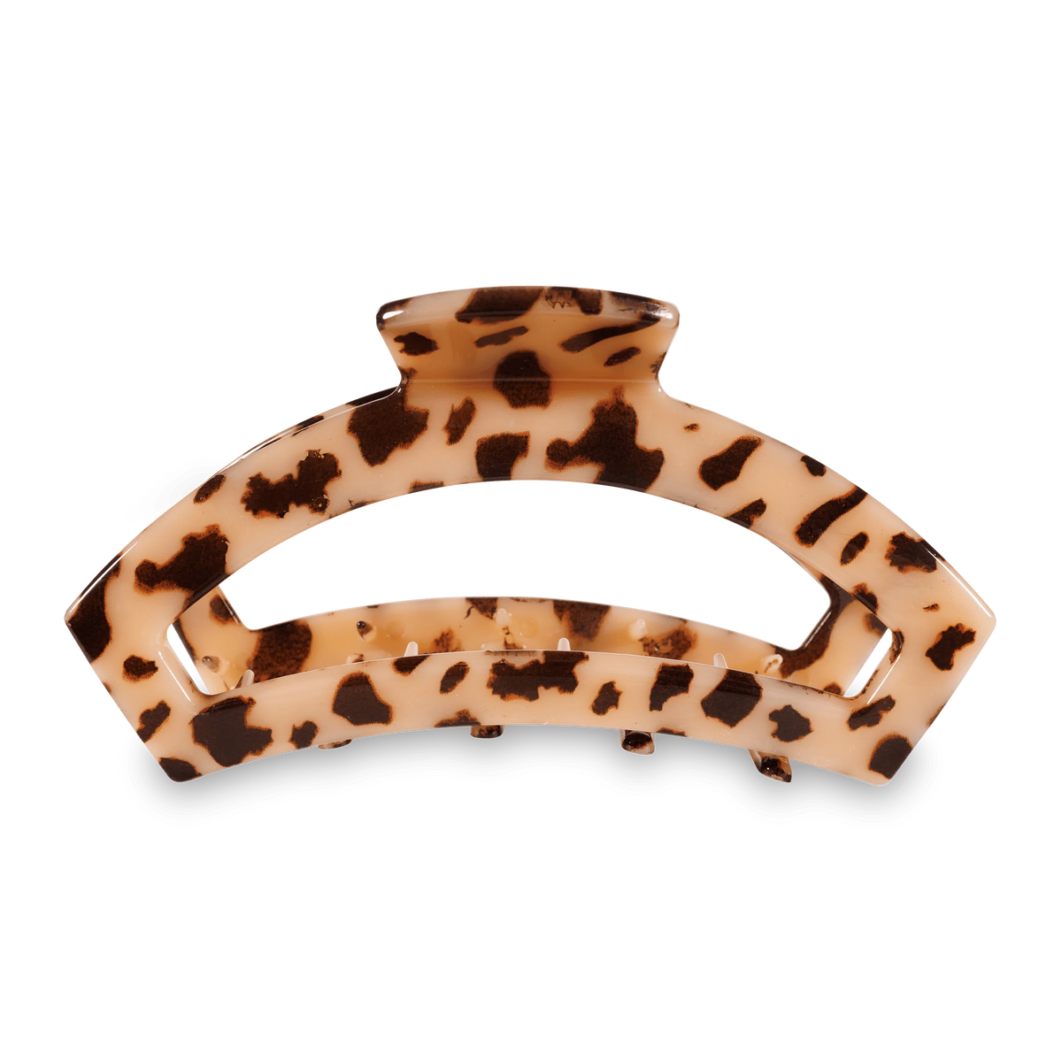 Open Blonde Tortoise Large Claw Hair Clip