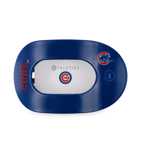 Chicago Cubs Large Flat Round Hair Clip