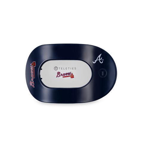 Atlanta Braves Medium Flat Round Hair Clip