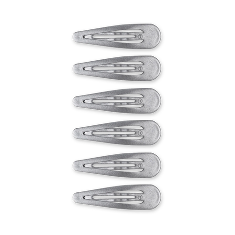 Silver Snap Clip (6Ct)