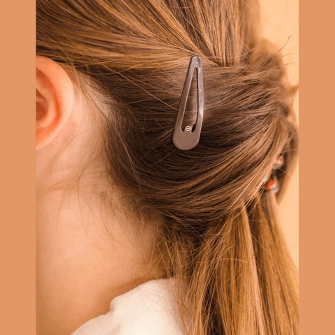 Brown Snap Clip (6Ct)
