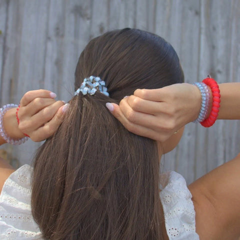 Basket of Cherries Large Hair Ties