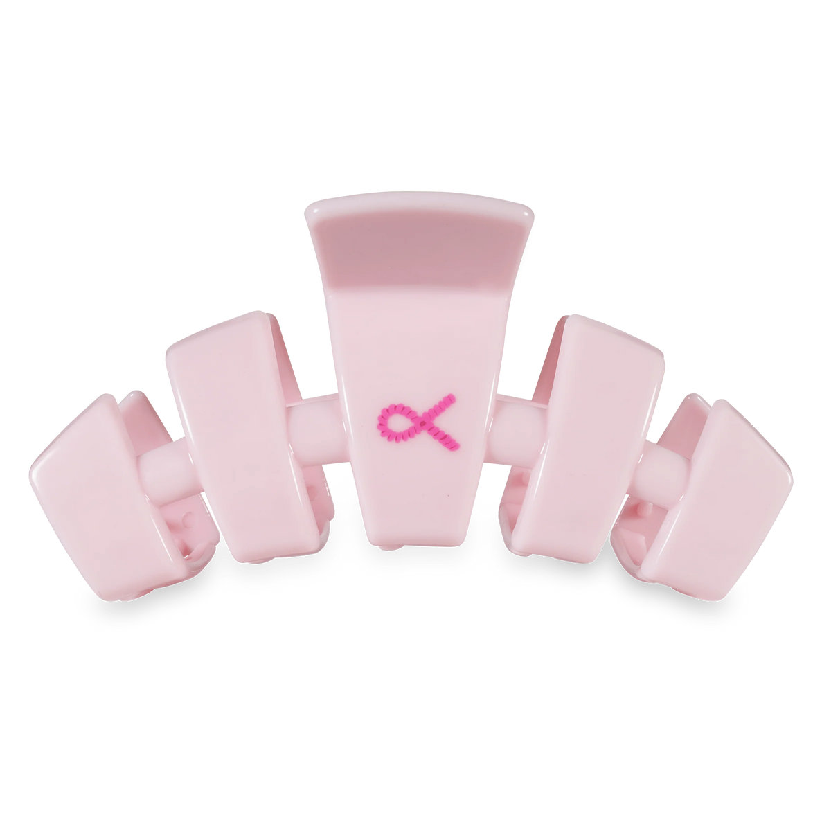Classic Pink Ribbon Power Large Claw Clip