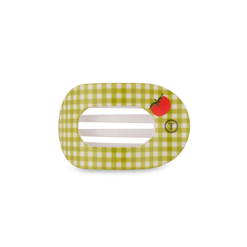 Locally Grown Small Flat Round Hair Clip