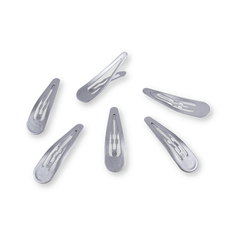 Silver Snap Clip (6Ct)