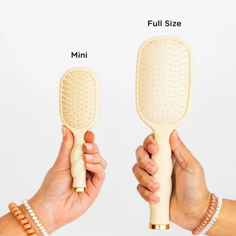 Mini Detangler Hair Brush for Medium Hair - Tan