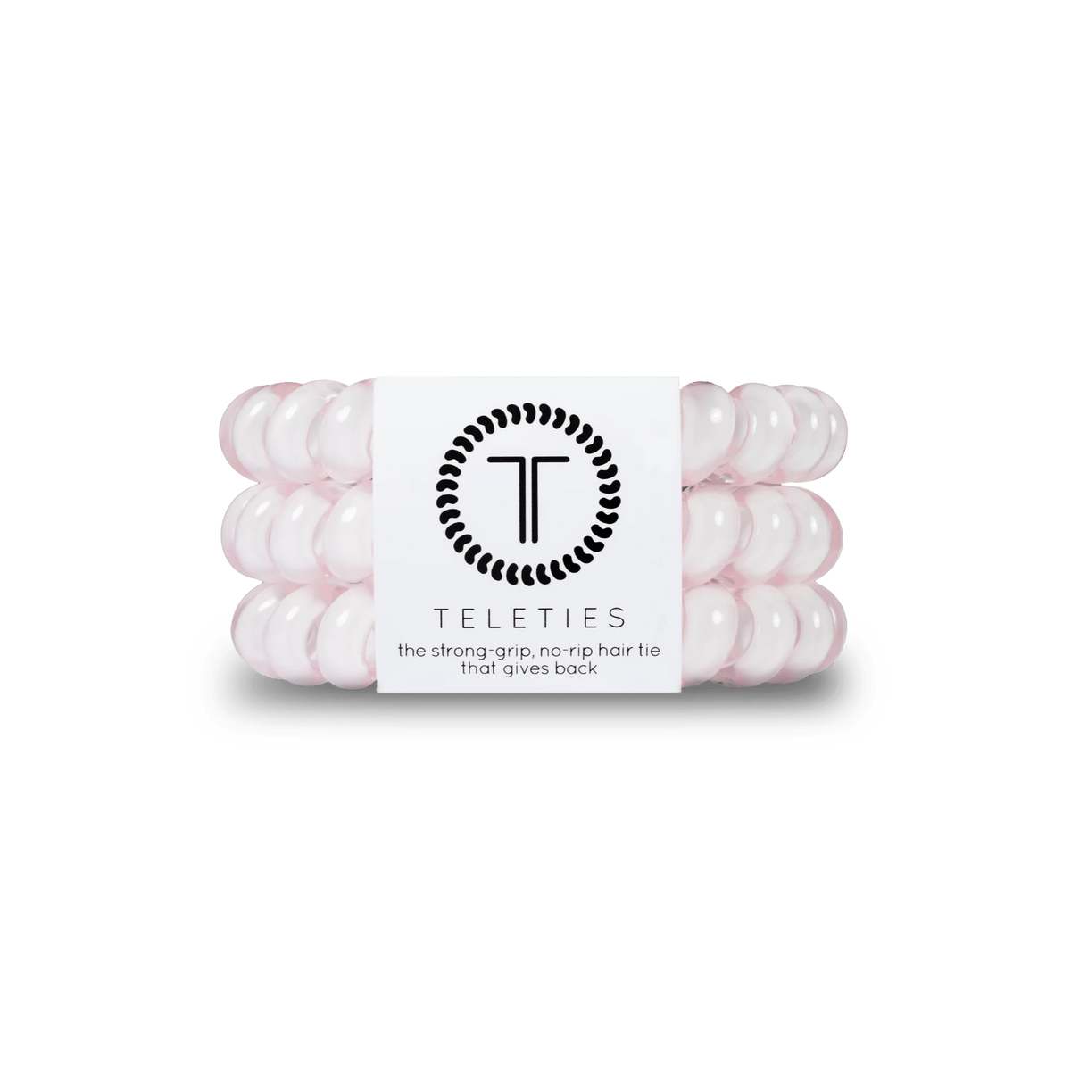 Rose Water Pink Large Hair Ties