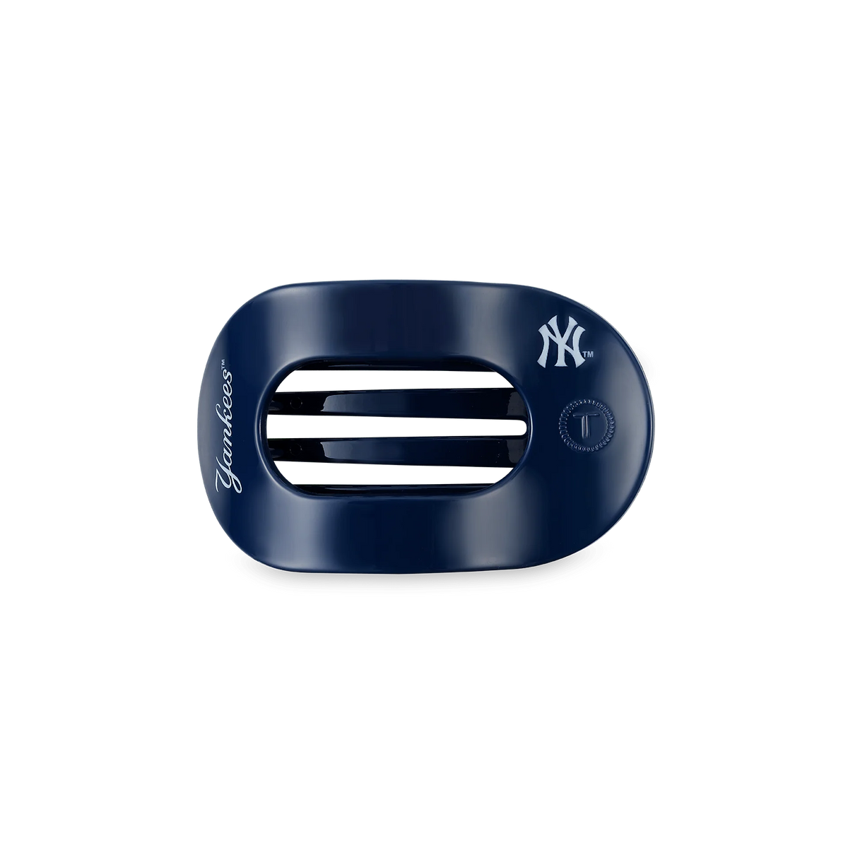 New York Yankees Small Flat Round Hair Clip