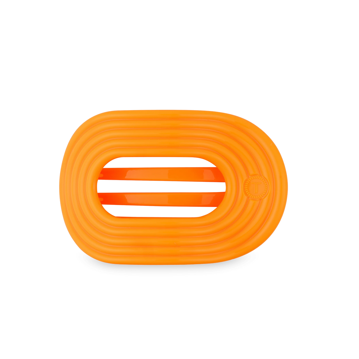Day Rave Medium Flat Round Hair Clip