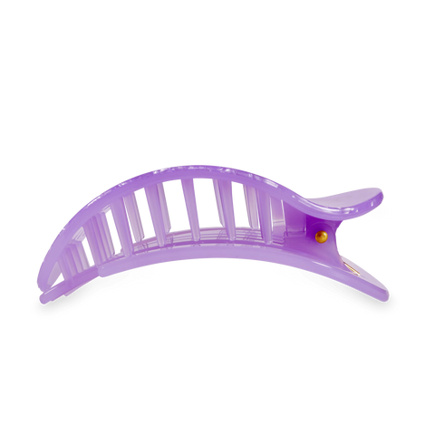 Lavender Mist Large Flat Round Hair Clip
