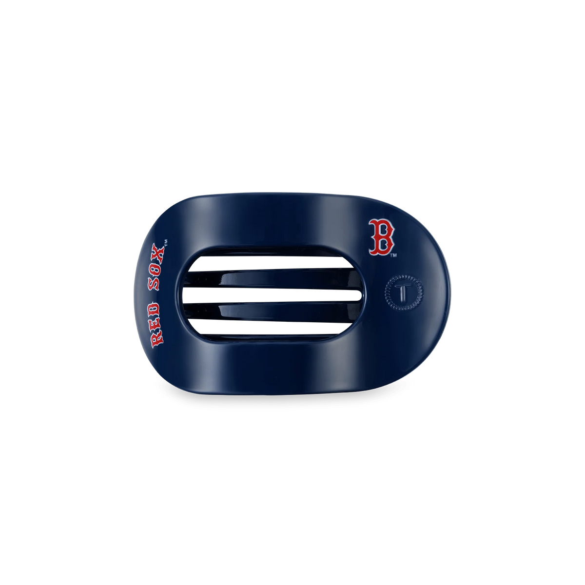 Boston Red Sox Small Flat Round Hair Clip