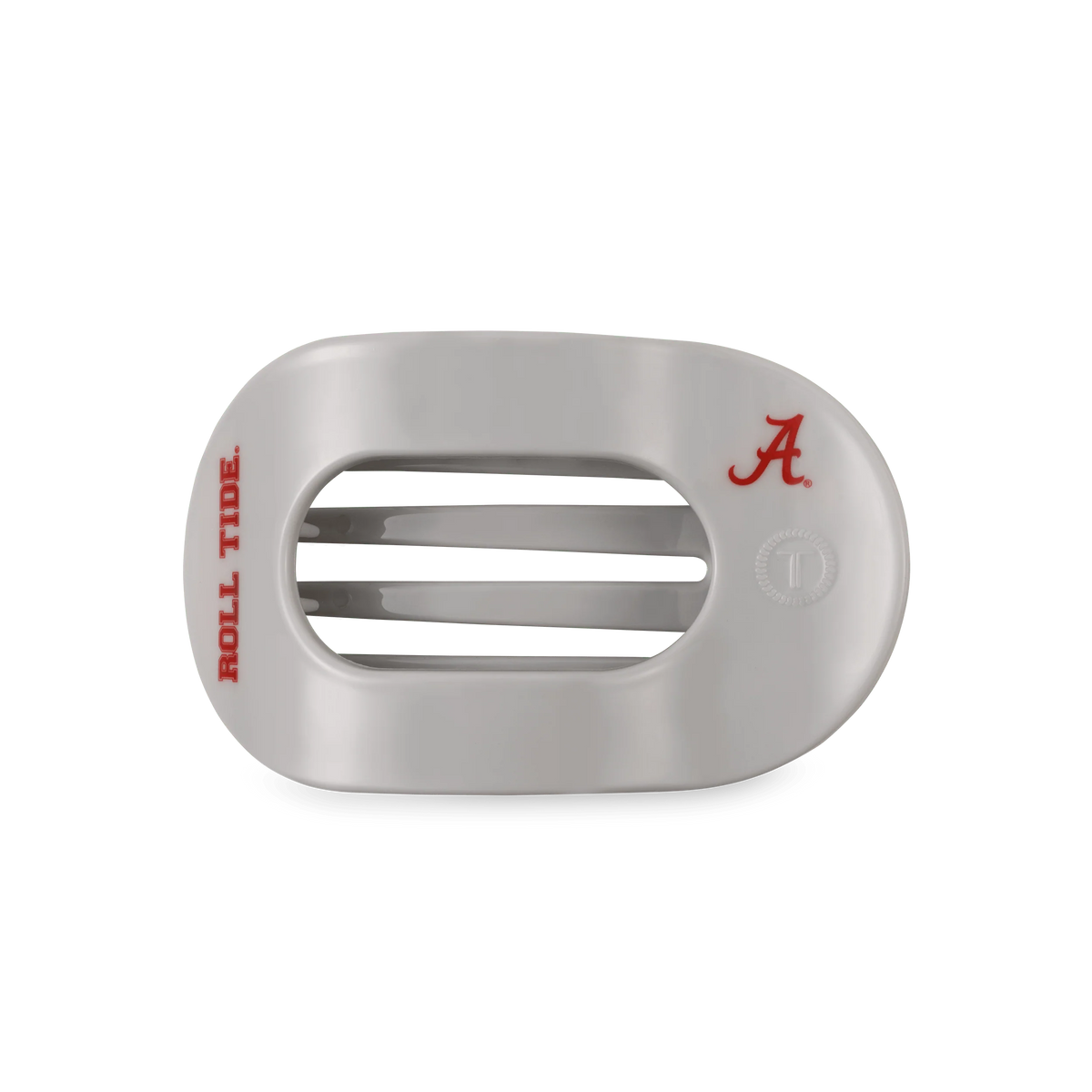 Roll Tide! Medium Flat Round Hair Clip