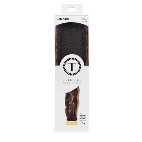 Detangler Hair Brush for Thick Hair – Tortoise