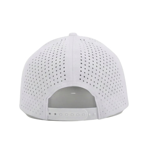 TELETIES Perforated Performance Hat - White