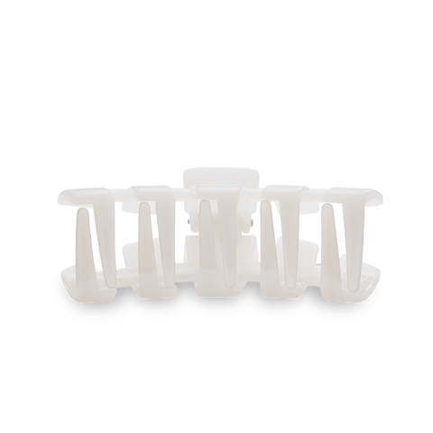 Classic Coconut White Medium Claw Hair Clip