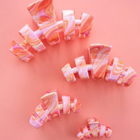 Classic Just Keep Swimming Tiny Claw Clip