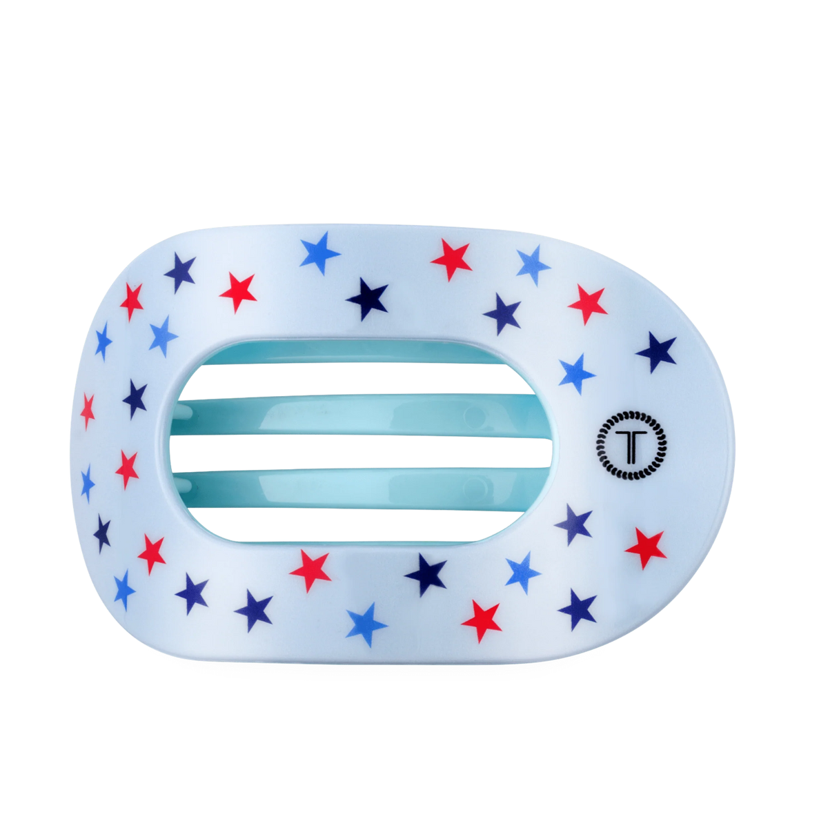 United We Sparkle Large Flat Round Hair Clip