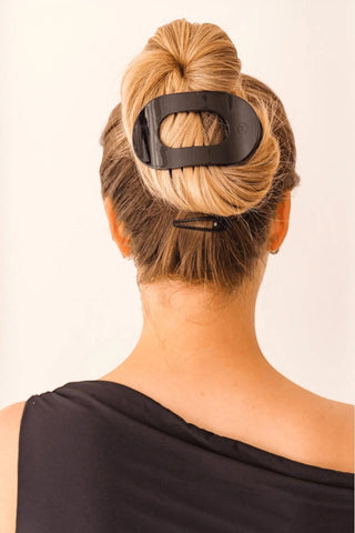 Jet Black Snap Clip (6Ct)