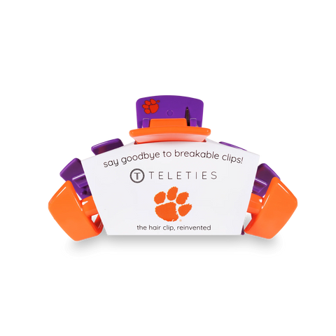 Clemson University Medium Claw Clip