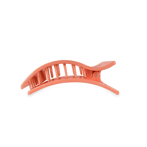 Dreamsicle Medium Flat Rectangle Hair Clip