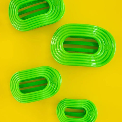 Glow For It Large Flat Round Hair Clip